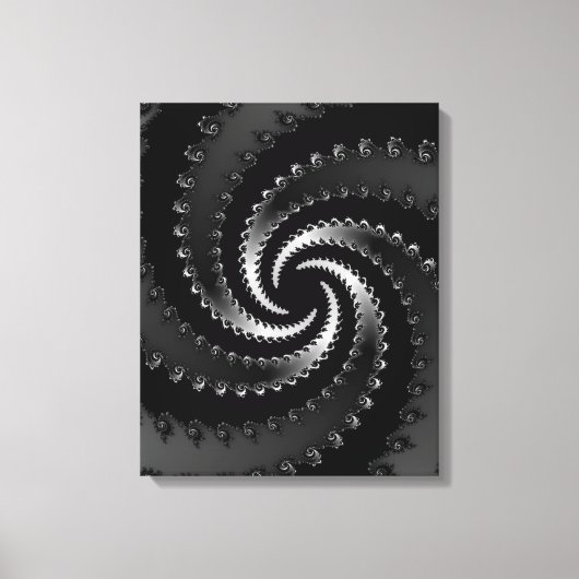 Donk Vortex Fractal Canvas Afdruk (Voorkant)