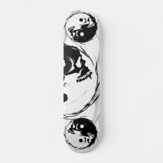 Donk Yin Yang Vampire Skull Religbol Skateboard
