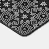 Donker Abstract geometrisch patroon Bureaumat (Hoek)