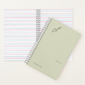 Donker Academisch Geschenk voor Liefhebbers van de Notitieboek (Binnen)