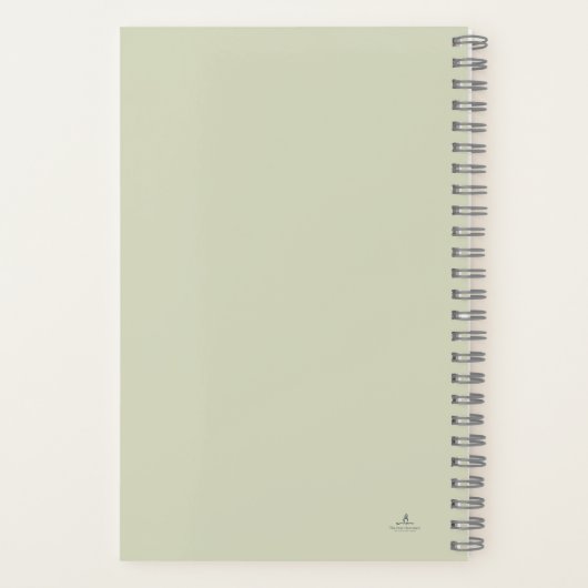 Donker Academisch Geschenk voor Liefhebbers van de Notitieboek (Achterkant)