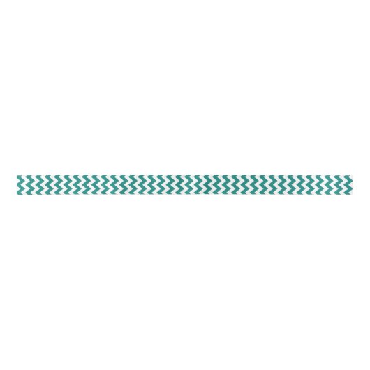 Donker Blauwgroen en wit Modern Chevron Lint (Voorkant)