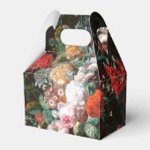 Donker Bloemen Rozen Schilderen Kunst Favor Box Bedankdoosjes (Achterkant)