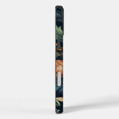 Donker  Bloemen Stoere iPhone 16 Plus Hoesje (Achterkant / Rechts)