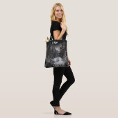 Donker bos | Snowy Forest Canvas tas (Op model)