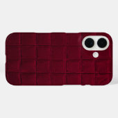 Donker Bourgondi Stijlvol Elegant Esthetisch Ontwe Case-Mate iPhone Case (Achterkant (horizontaal))