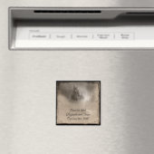 donker Castle Gothic Save the Date Magneet (Insitu (Vaatwasser))