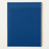 Donker Cerulean Planner (Achterkant)