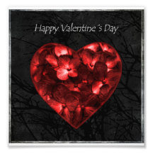 Donker Elegant Valentine Day Poster