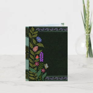 Donker esthetische Elegante  Botanische Bloemen