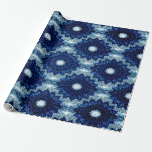 Donker glanzende sterren...... cadeaupapier