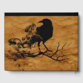 Donker Gotische bruiloft Gastenboek (Achterkant)