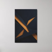 Donker Goud Luxe Canvas Afdruk (Voorkant)