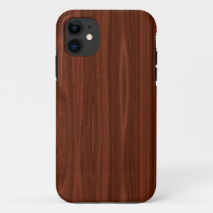 Donker Hout iPhone 11 Hoesje