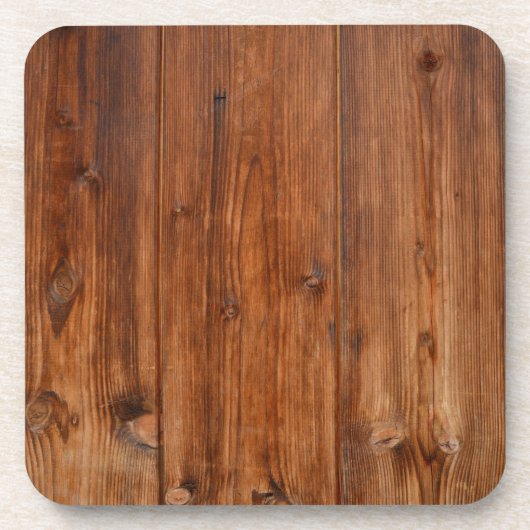 donker houten onderzetter (Voorkant)