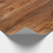 donker houten verpakkingspapier cadeaupapier (Hoek)