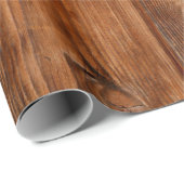 donker houten verpakkingspapier cadeaupapier (Rol Hoek)