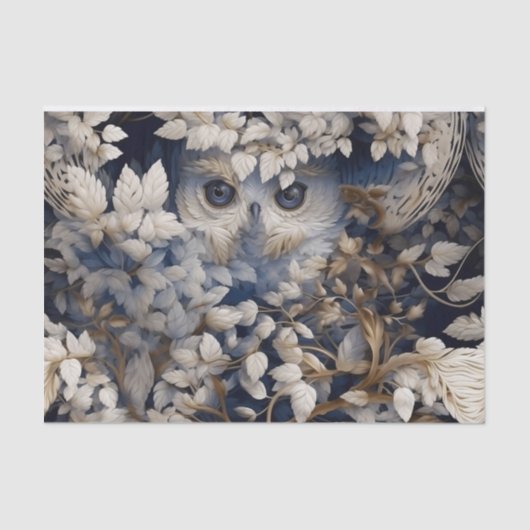 Donker Katoen Goblincore Enchanted Forest Tissuepapier (Voorkant)