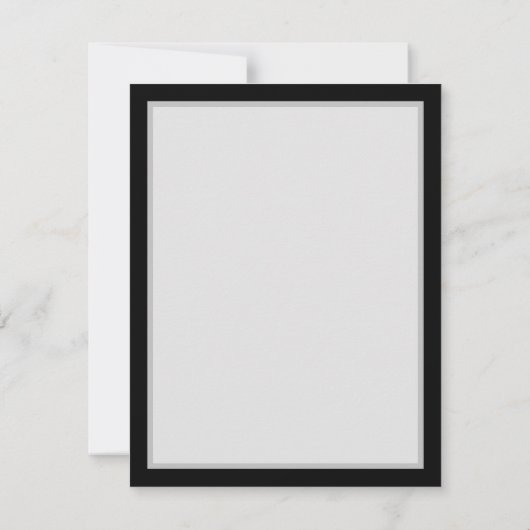 Donker naadloos patroon met blauwe vlinders Morpho Kaart (Achterkant)