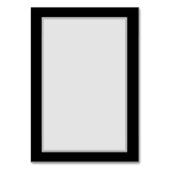 Donker naadloos patroon met blauwe vlinders Morpho Kaart (Achterkant)