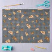 Donker nautisch serie ontwerp 10 tissuepapier (Craft)