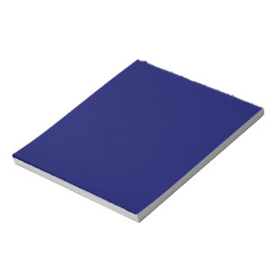 Donker Navy Solid Color Notitieblok