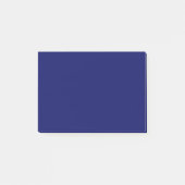 Donker Navy Solid Color Post-it® Notes (Voorkant)