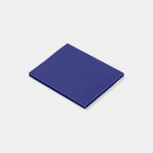 Donker Navy Solid Color Post-it® Notes (Schuin)