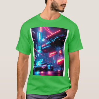 Donker Neon City Sport 28 T-shirt