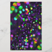 Donker Paarse mousserende Briefpapier (Achterkant)