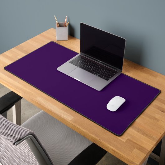 Donker Paarse Solid Color Desk Mat (Kantoor 2)