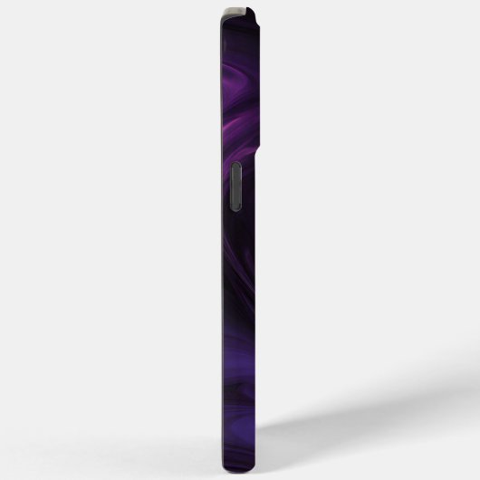 Donker Paarse wervelontwerp Case-Mate iPhone Case (Achterkant / Rechts)