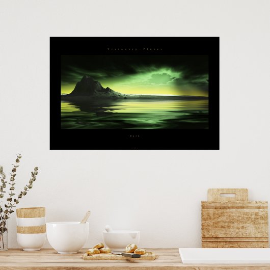 donker poster (Keuken)