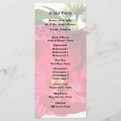 Donker Roze Hibiscus Programma (Achterkant)