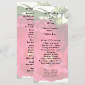 Donker Roze Hibiscus Programma (Voorkant / Achterkant)