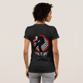 Donker Rudegirl T-shirt (Achterkant volledig)