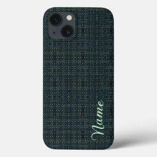 Donker sierdoolhof (nauwelijks aanwezig) iPhone 13 hoesje