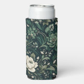 Donker smaragdgroene bloem (Seltzer Achterkant)