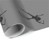 donker spinpakpapier cadeaupapier (Rol Hoek)