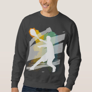 Donker Tennis Sweatshirt voor mannen
