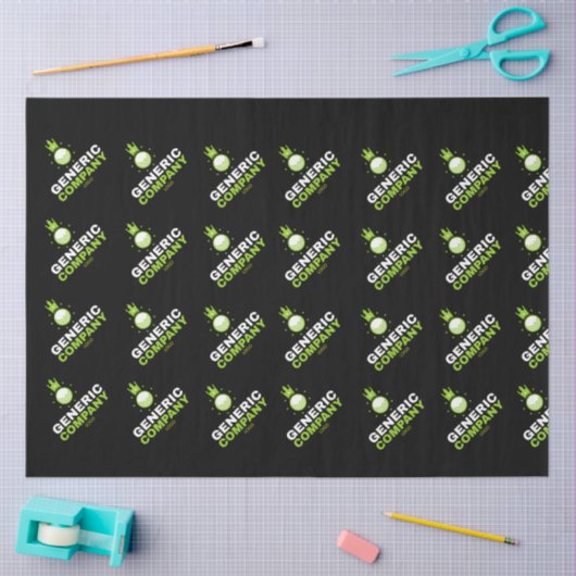 Donker Uniek merkpapier Tissuepapier (Craft)