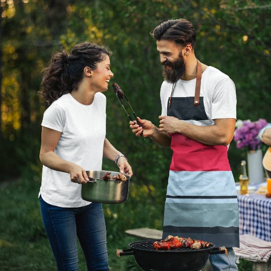 Donker uniform schort