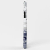 Donkerblauw Antiek Delft Blue Dutch Windmill Case-Mate iPhone Case (Achterkant/rechts)