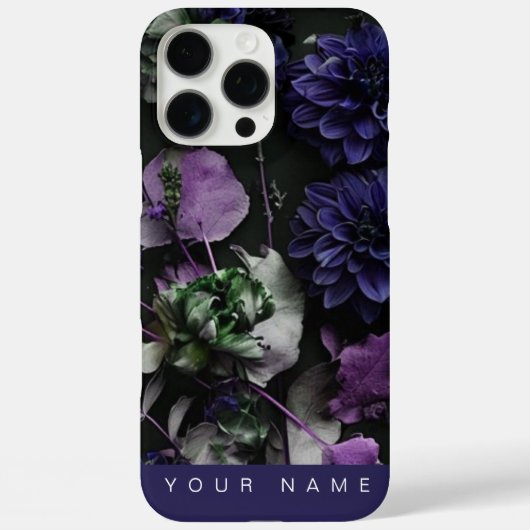 donkerblauw Case-Mate iPhone case (Achterkant)