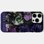 donkerblauw Case-Mate iPhone case (Achterkant (horizontaal))