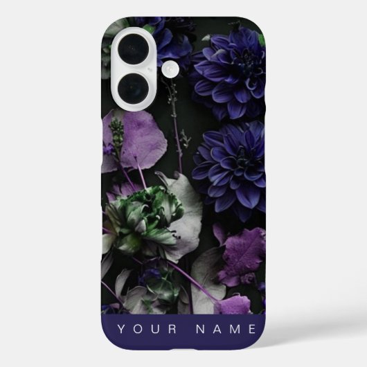 donkerblauw Case-Mate iPhone case (Achterkant)