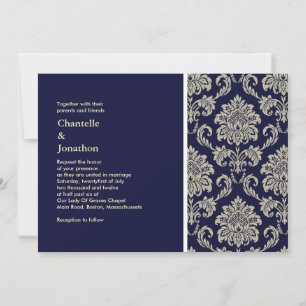 Donkerblauw en de Uitnodiging van het huwelijk van