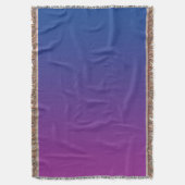 Donkerblauw en Paars Deken (Voorkant Verticaal)