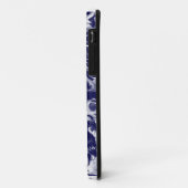 Donkerblauw en wit, gemengde kleurenkast Case-Mate iPhone case (Achterkant/links)