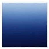 Donkerblauw Foto Afdruk (Voorkant)